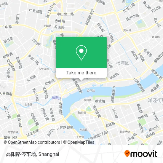 高阳路停车场 map