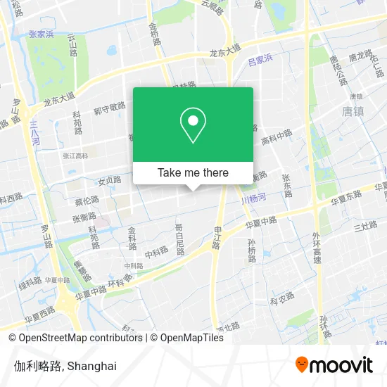 伽利略路 map