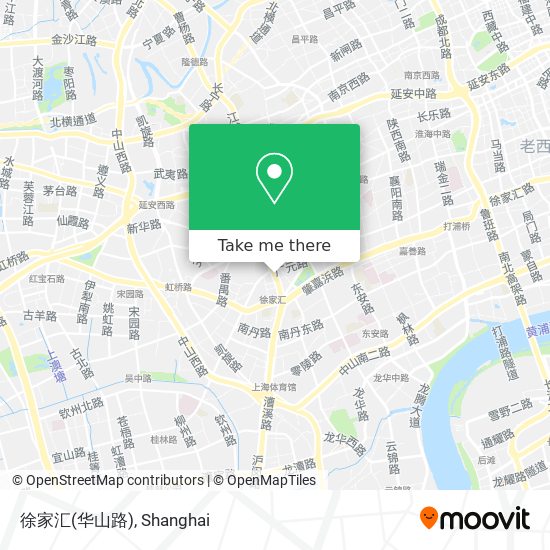 徐家汇(华山路) map