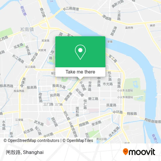 闸殷路 map