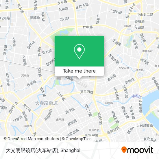 大光明眼镜店(火车站店) map