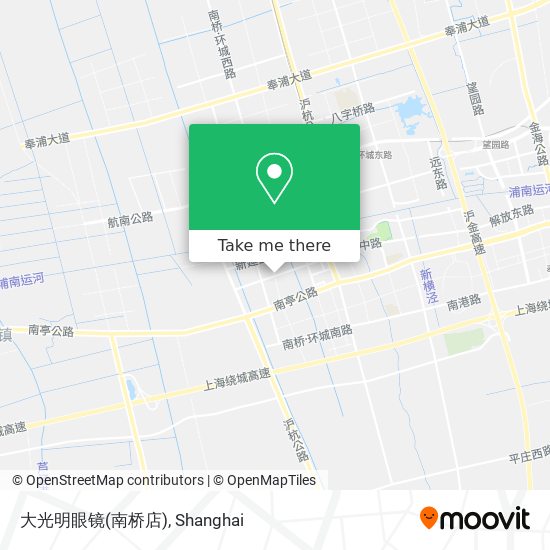 大光明眼镜(南桥店) map