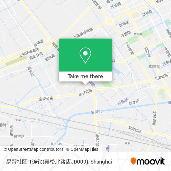 易帮社区IT连锁(嘉松北路店JD009) map