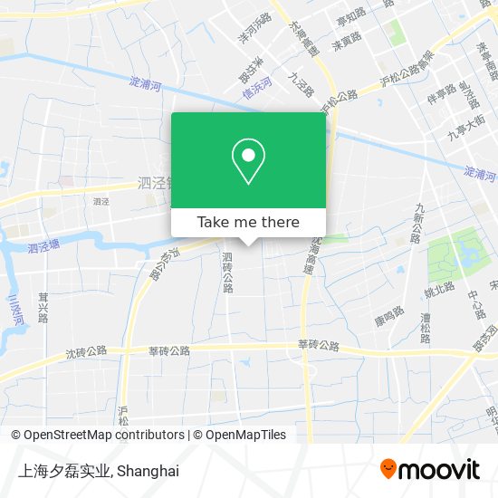 上海夕磊实业 map