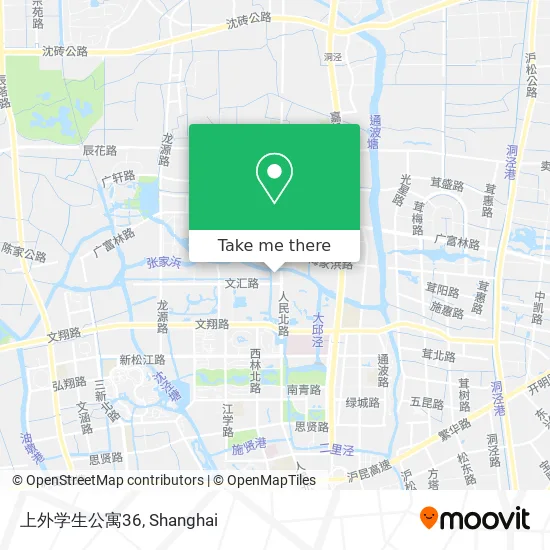 上外学生公寓36 map