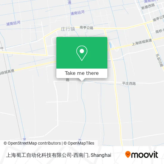 上海蜀工自动化科技有限公司-西南门 map
