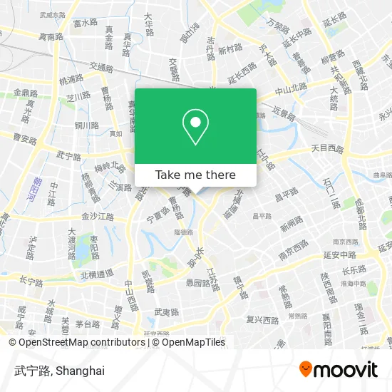 武宁路 map