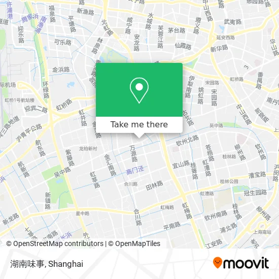 湖南味事 map