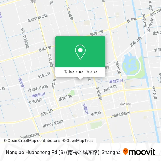 Nanqiao Huancheng Rd (S) (南桥环城东路) map