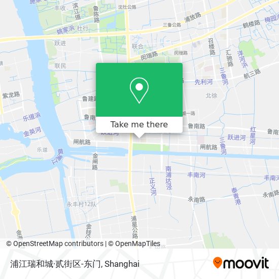 浦江瑞和城·贰街区-东门 map