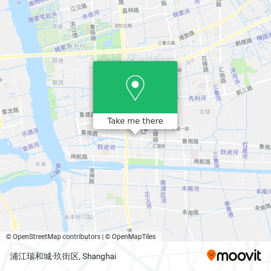 浦江瑞和城·玖街区 map