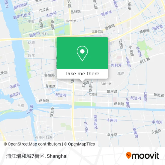 浦江瑞和城7街区 map