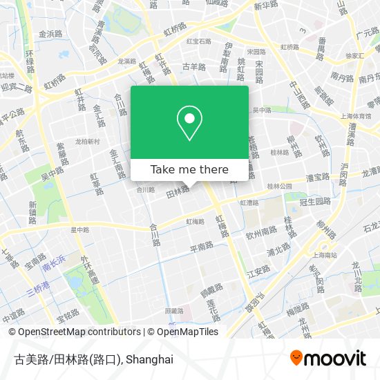 古美路/田林路(路口) map