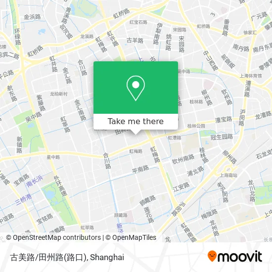 古美路/田州路(路口) map