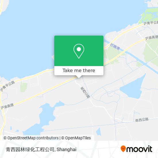 青西园林绿化工程公司 map