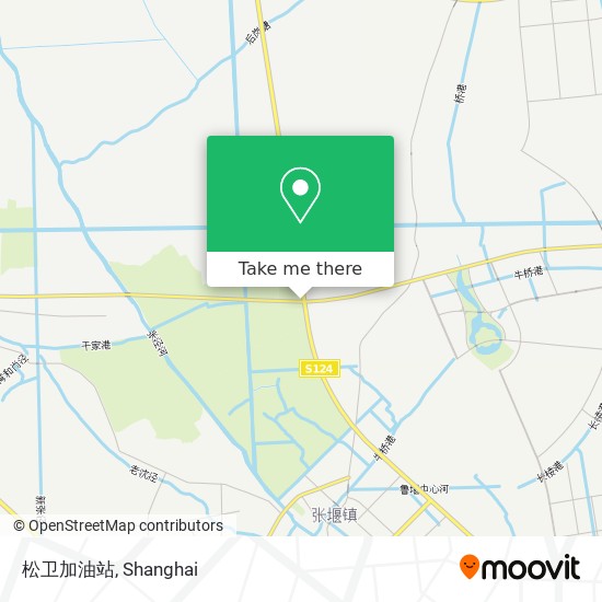 松卫加油站 map