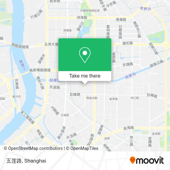 五莲路 map