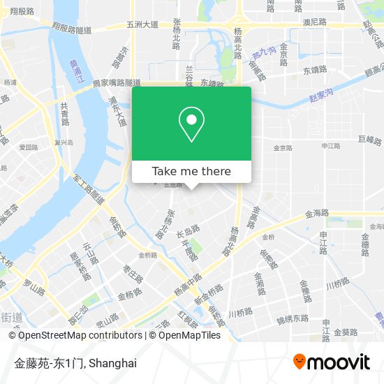 金藤苑-东1门 map