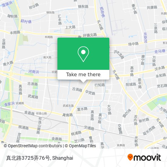 真北路3725弄76号 map