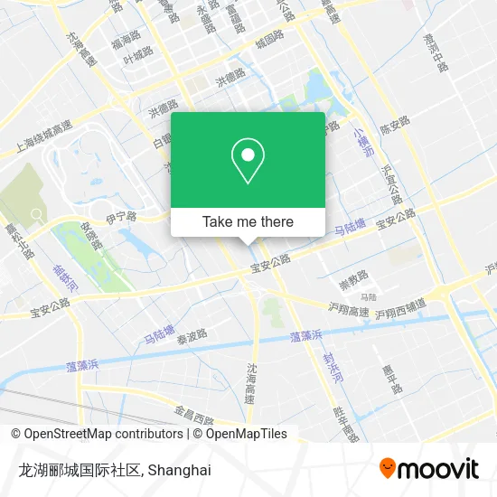 龙湖郦城国际社区 map