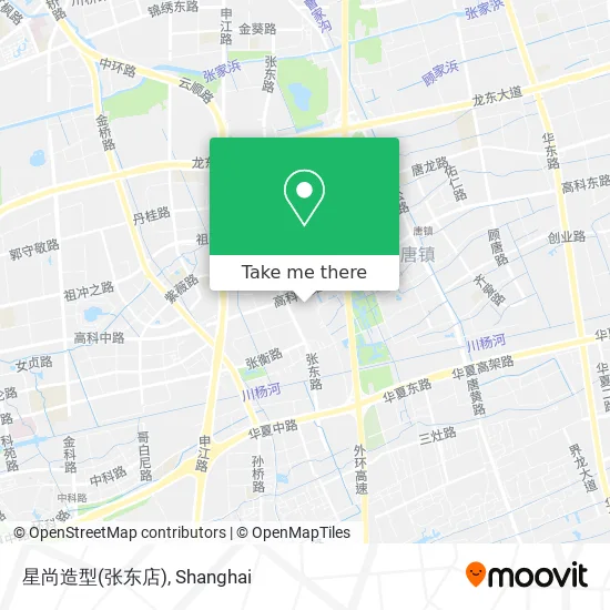 星尚造型(张东店) map