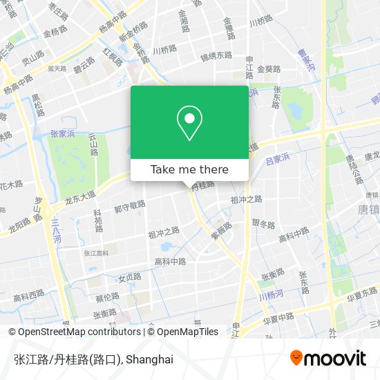 张江路/丹桂路(路口) map