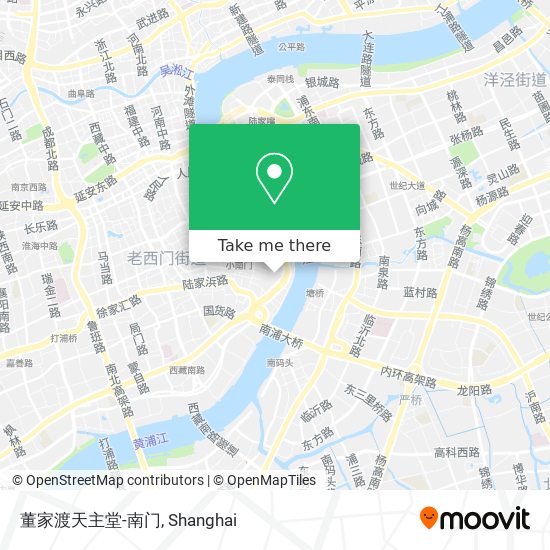董家渡天主堂-南门 map