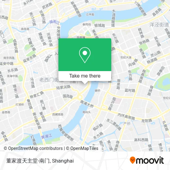 董家渡天主堂-南门 map