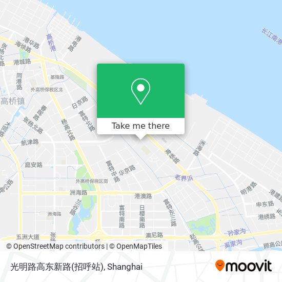 光明路高东新路(招呼站) map