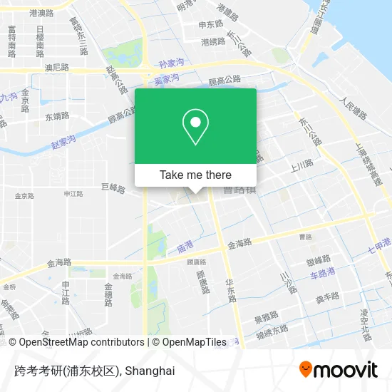 跨考考研(浦东校区) map