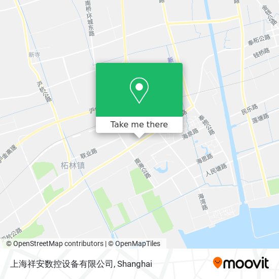 上海祥安数控设备有限公司 map
