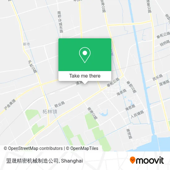 盟晟精密机械制造公司 map