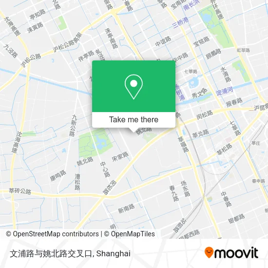 文浦路与姚北路交叉口 map