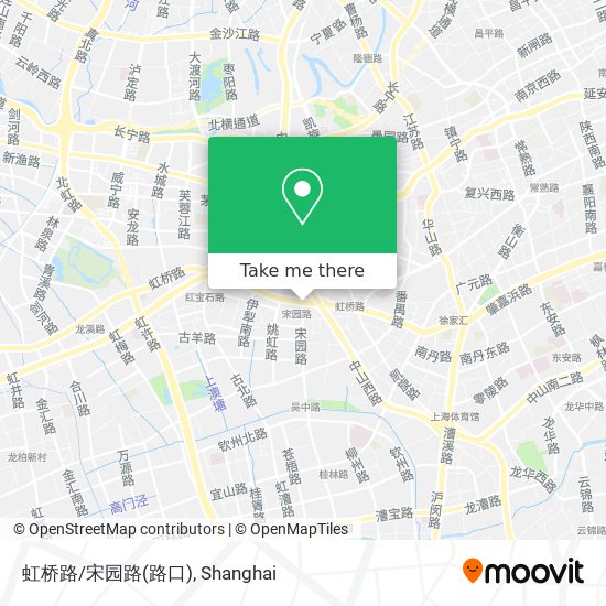 虹桥路/宋园路(路口) map