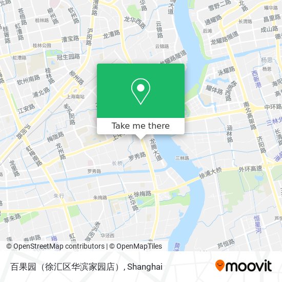 百果园（徐汇区华滨家园店） map