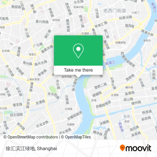 徐汇滨江绿地 map
