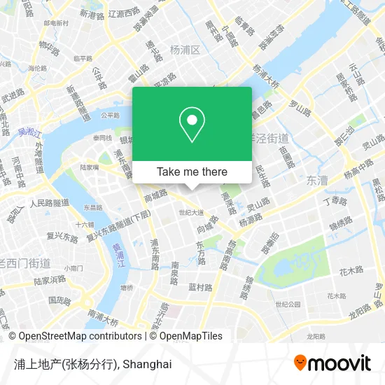 浦上地产(张杨分行) map