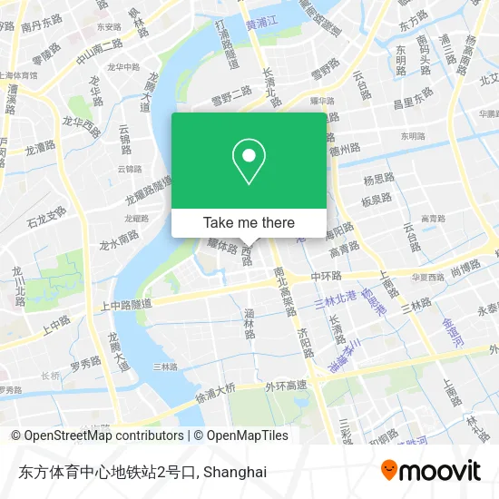 东方体育中心地铁站2号口 map