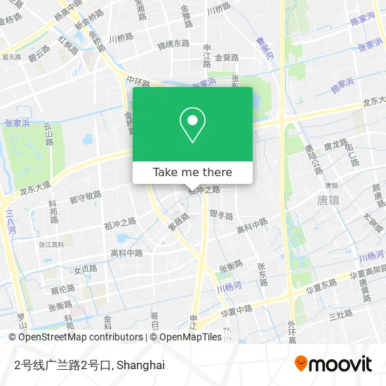 2号线广兰路2号口 map
