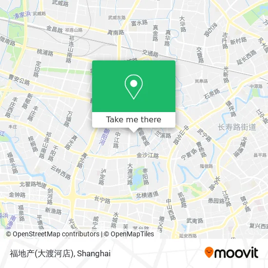 福地产(大渡河店) map