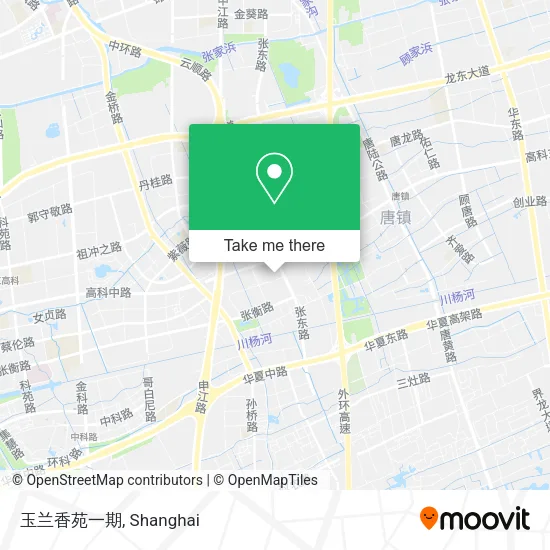 玉兰香苑一期 map