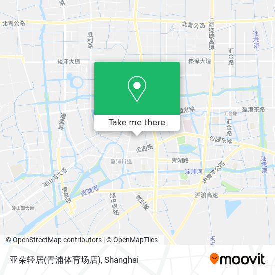 亚朵轻居(青浦体育场店) map