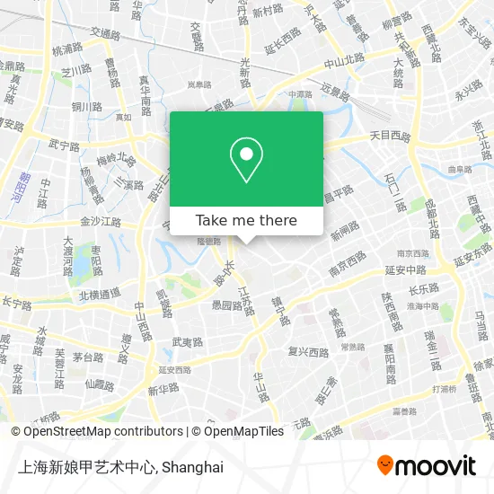 上海新娘甲艺术中心 map