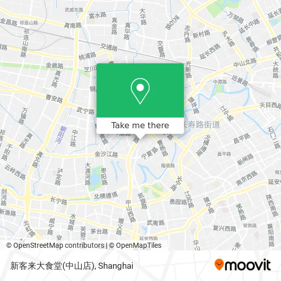 新客来大食堂(中山店) map