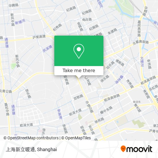 上海新立暖通 map