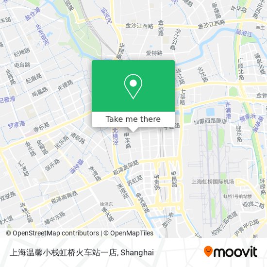 上海温馨小栈虹桥火车站一店 map
