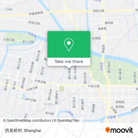 西黄桥村 map
