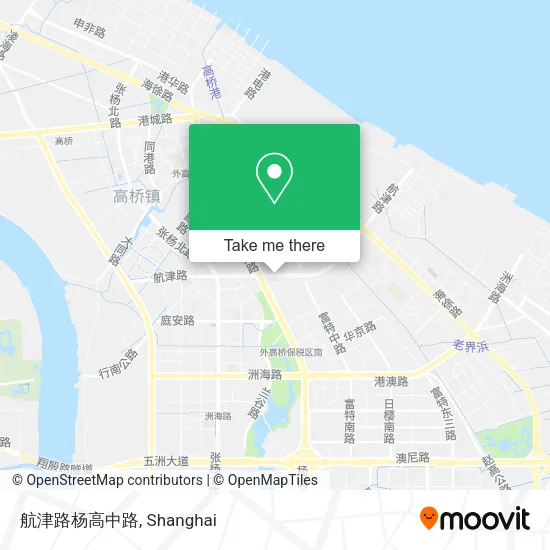 航津路杨高中路 map
