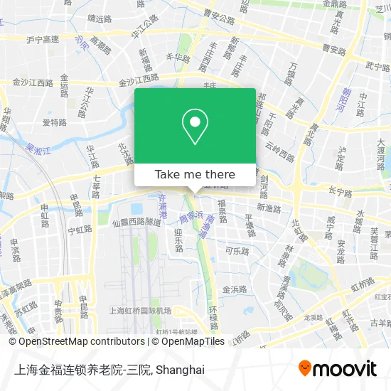 上海金福连锁养老院-三院 map