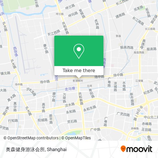奥森健身游泳会所 map